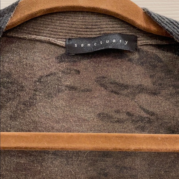 Sanctuary camo long cardi - Picture 2 of 5